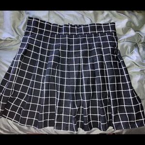 Plaid skirt